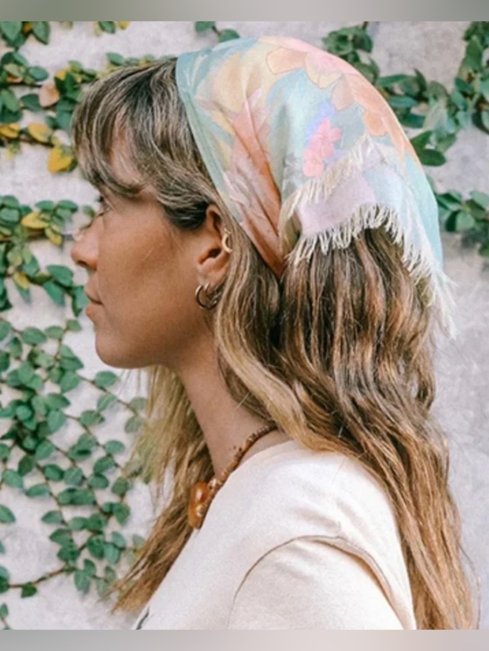 NWT Spell Havana Head Scarf